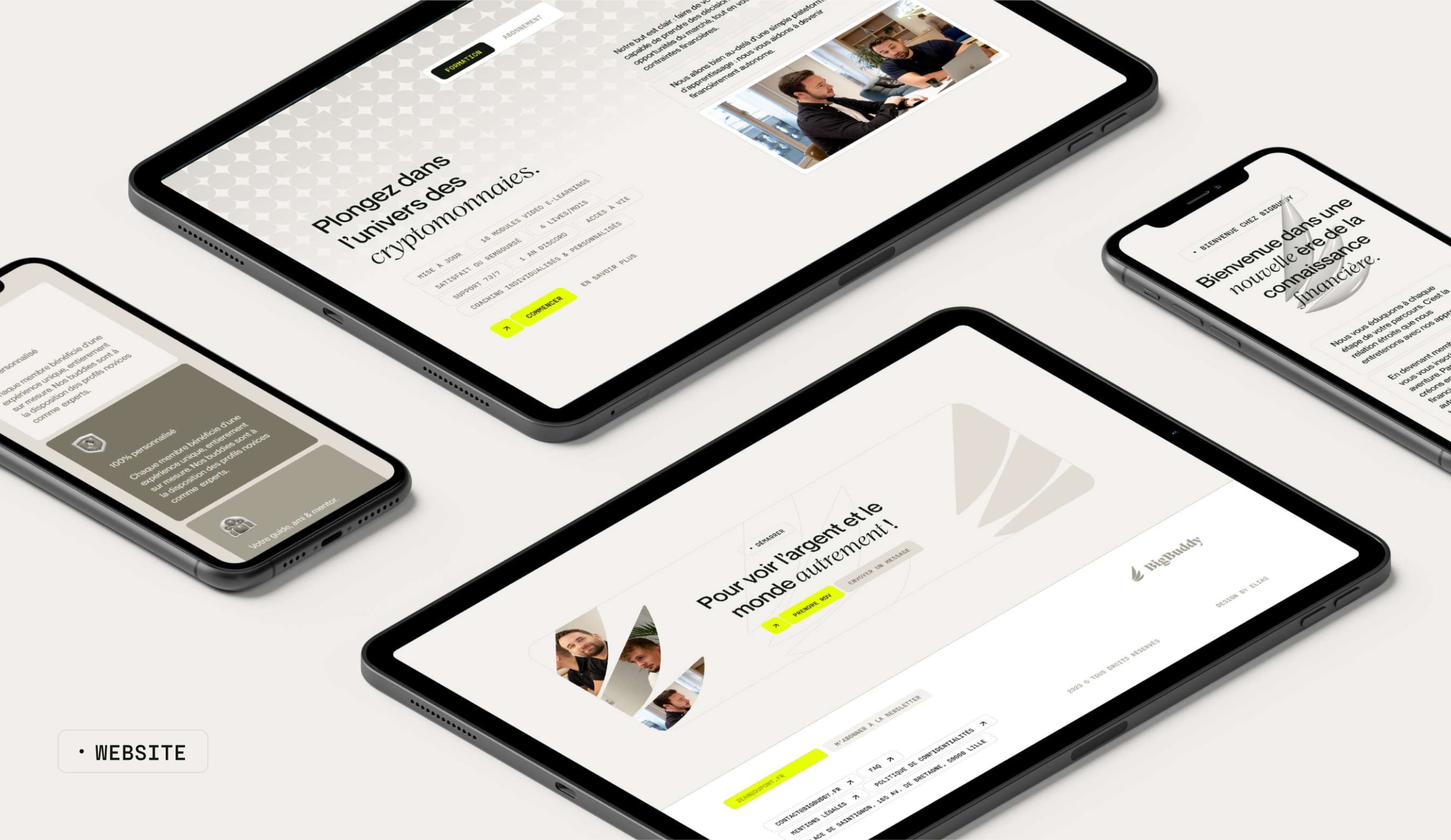 BIGBUDDY - Création site web par agence web Lille R&D Studio