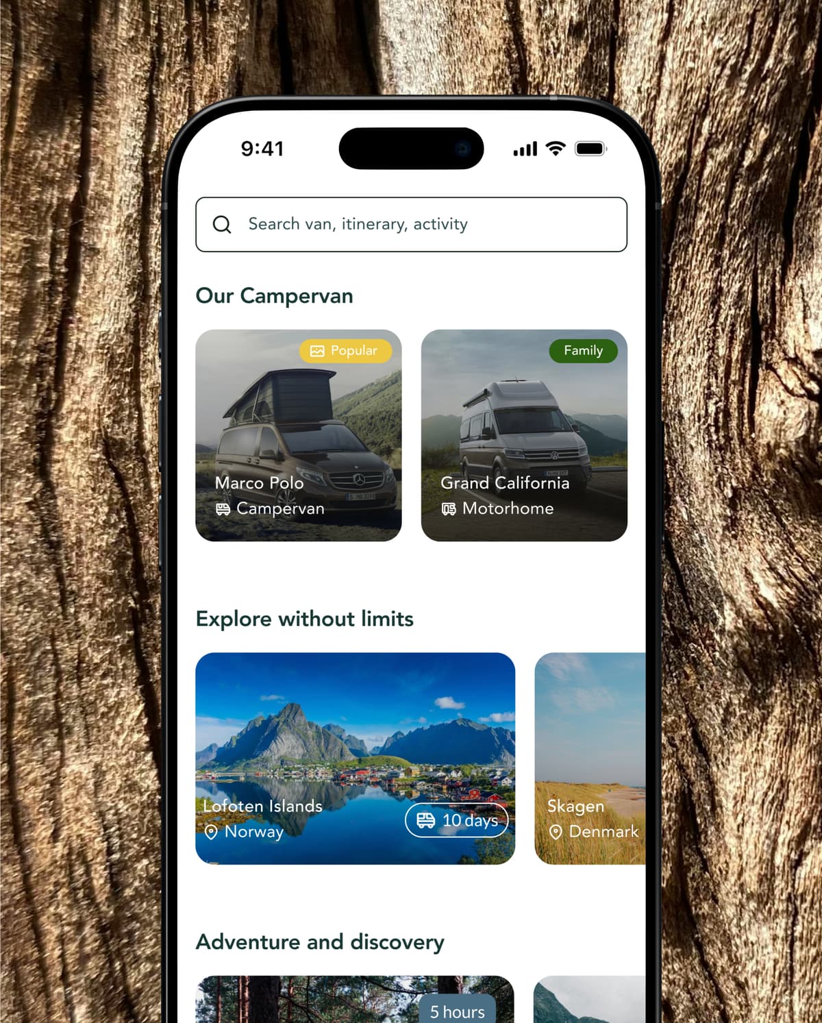 Sova Camper - Création site web application location van par agence web Lille R&D Studio